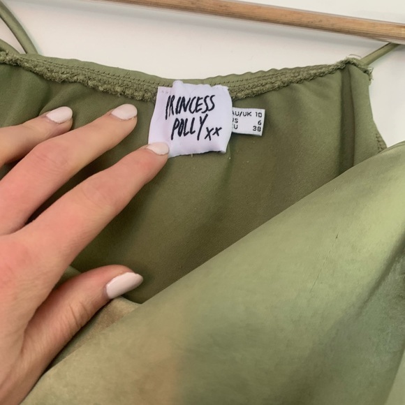 Princess Polly Blakey Top in Sage - Picture 6 of 7